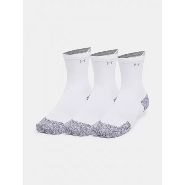  Čarape UNDER ARMOUR AD RUN CUSHION CREW (3 PÁRY) 1387043-101 BIJELA 