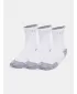 Čarape UNDER ARMOUR AD RUN CUSHION CREW (3 PÁRY) 1387043-101 BIJELA