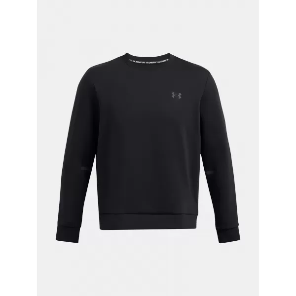  Muški sweatshirt UNDER ARMOUR UNSTOPPABLE FLC CREW EU 1389351-001 CRNA 