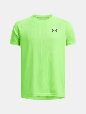 Majica za dječake UNDER ARMOUR TECH TEXTURED SS 1382790-362 ZELENA