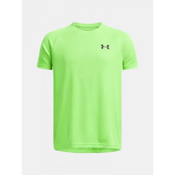  Majica za dječake UNDER ARMOUR TECH TEXTURED SS 1382790-362 ZELENA 