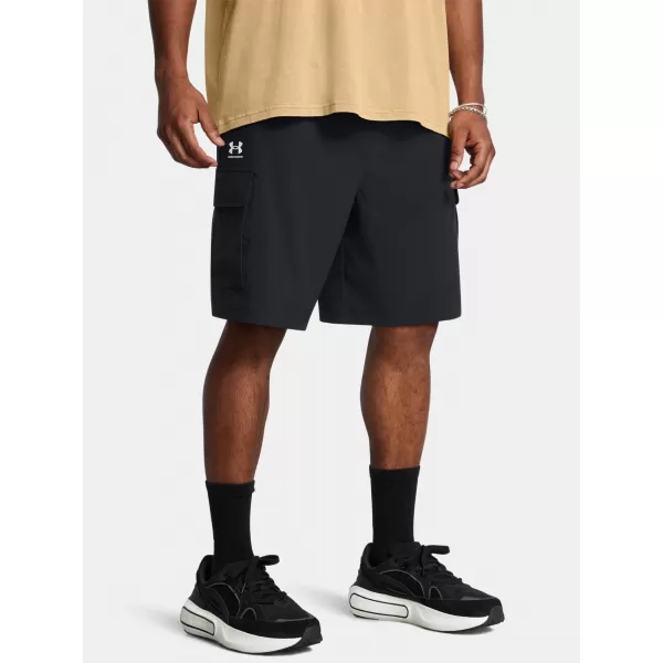  Muške kratke hlače UNDER ARMOUR VIBE WOVEN CARGO SHORT 1386560-001 CRNA 