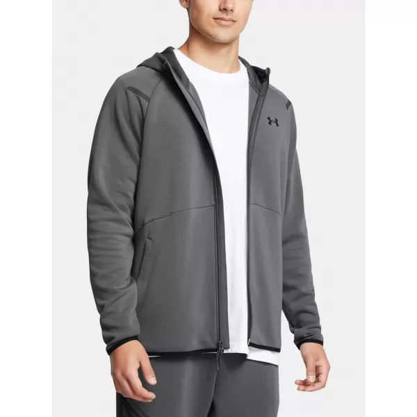  Muški sweatshirt UNDER ARMOUR UNSTOPPABLE FLC FZ HD EU 1389352-025 SIVA 