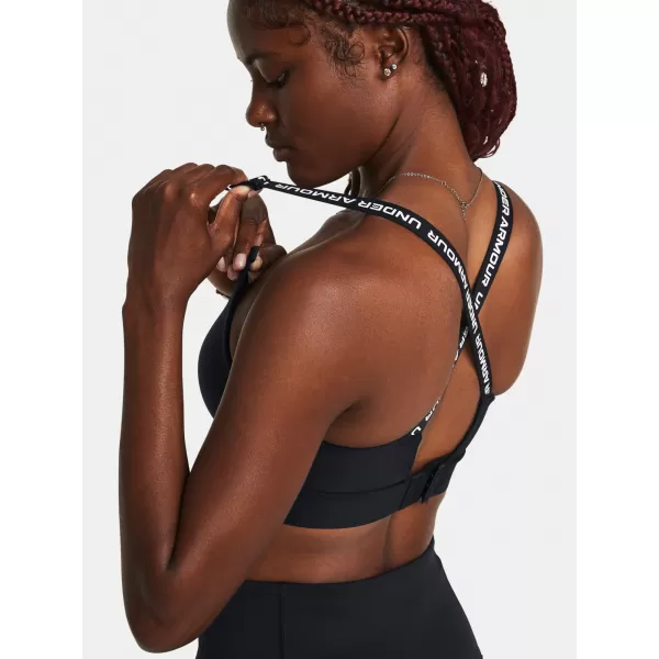  Ženski grudnjak UNDER ARMOUR INFINITY MID 2.0 BRA 1384123-001 CRNA 