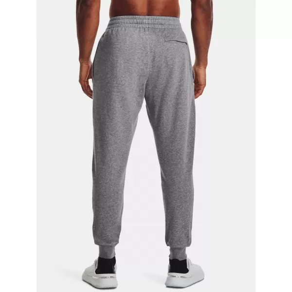  Muške trenirke UNDER ARMOUR RIVAL FLEECE JOGGERS 1379774-025 SIVA 