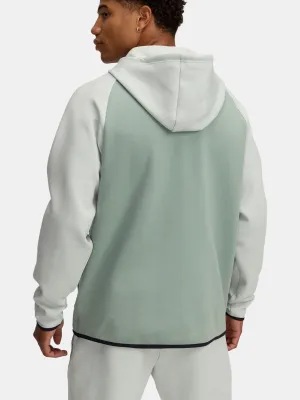 Muški sweatshirt UNDER ARMOUR UNSTOPPABLE FLC FZ HD EU 1389352-377 ZELENA