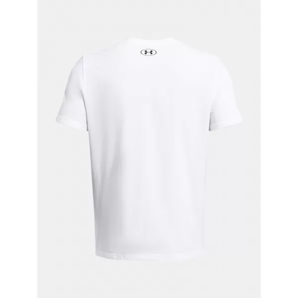  Muška majica kratkih rukava UNDER ARMOUR GL FOUNDATION UPDATE SS 1382915-100 BIJELA 