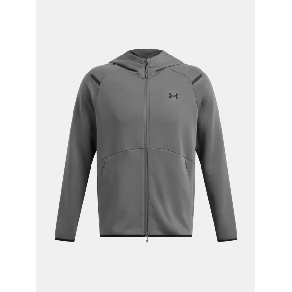  Muški sweatshirt UNDER ARMOUR UNSTOPPABLE FLC FZ HD EU 1389352-025 SIVA 