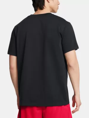 Muška majica kratkih rukava UNDER ARMOUR HW ARMOUR LABEL SS 1382831-001 CRNA