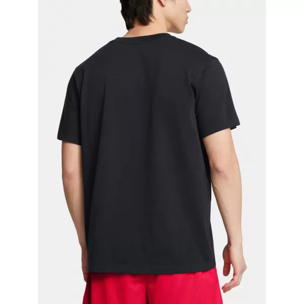  Muška majica kratkih rukava UNDER ARMOUR HW ARMOUR LABEL SS 1382831-001 CRNA 