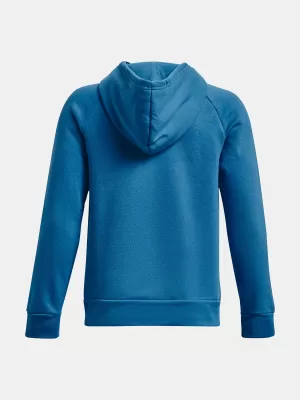 Trenirka za dječake UNDER ARMOUR RIVAL FLEECE HOODIE 1379792-466 PLAVA