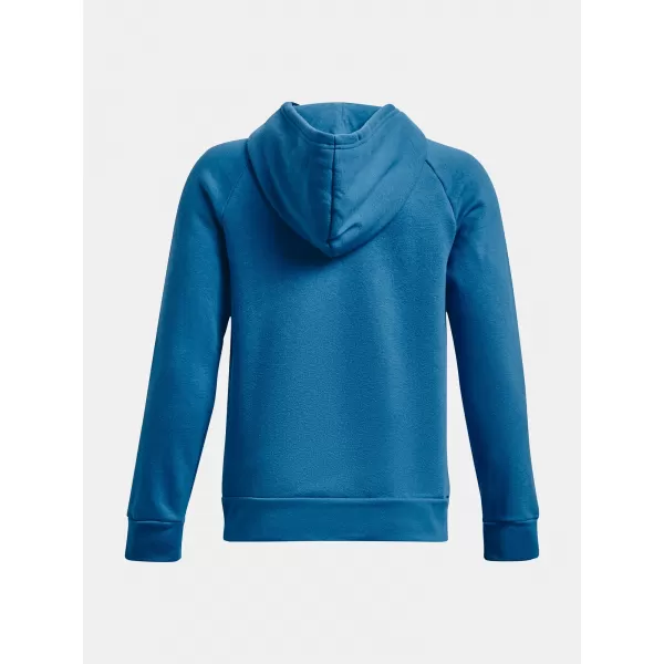  Trenirka za dječake UNDER ARMOUR RIVAL FLEECE HOODIE 1379792-466 PLAVA 