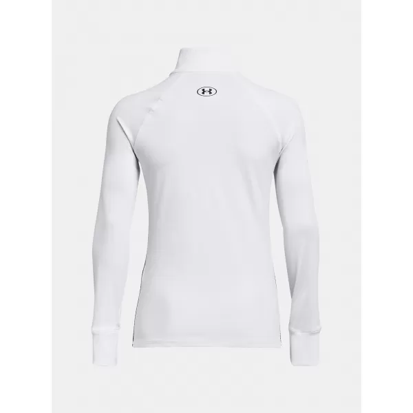  Ženska majica kratkih rukava UNDER ARMOUR TRAIN CW 1/2 ZIP 1379886-100 BIJELA 