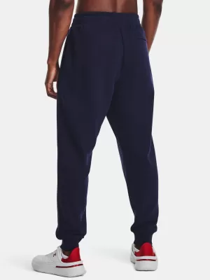 Muške trenirke UNDER ARMOUR RIVAL FLEECE JOGGERS 1379774-410 PLAVA