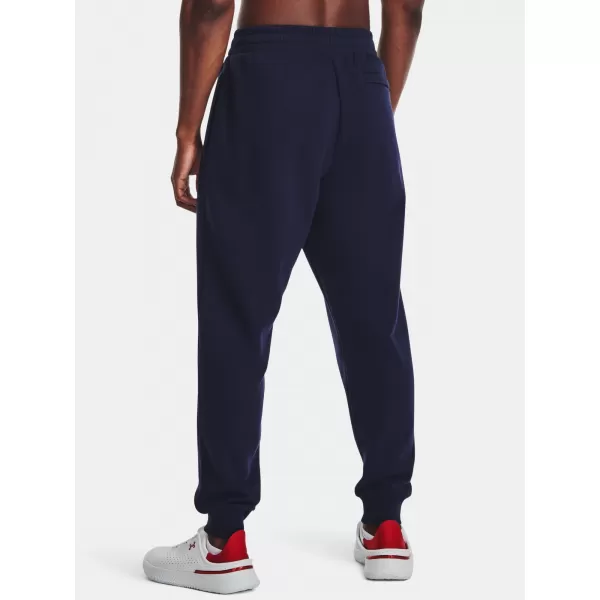  Muške trenirke UNDER ARMOUR RIVAL FLEECE JOGGERS 1379774-410 PLAVA 