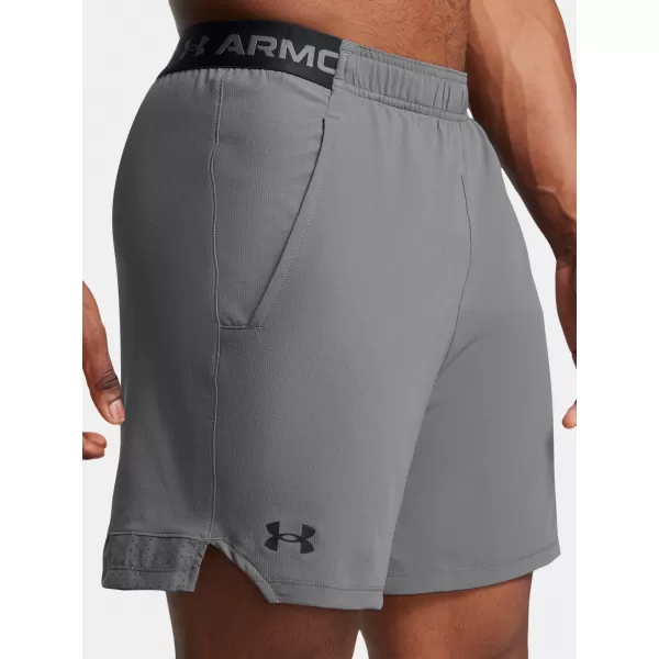  Muške kratke hlače UNDER ARMOUR VANISH WOVEN 6IN SHORTS 1373718-027 SIVA 