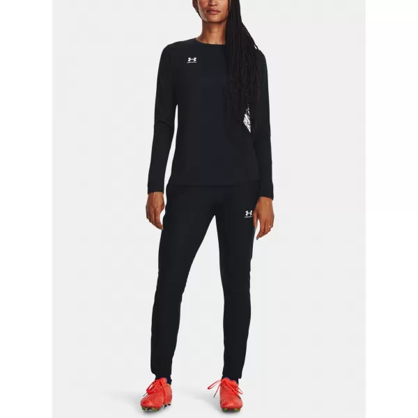  Ženske sportske hlače UNDER ARMOUR WS CH. PIQUE PANT 1379599-001 CRNA 