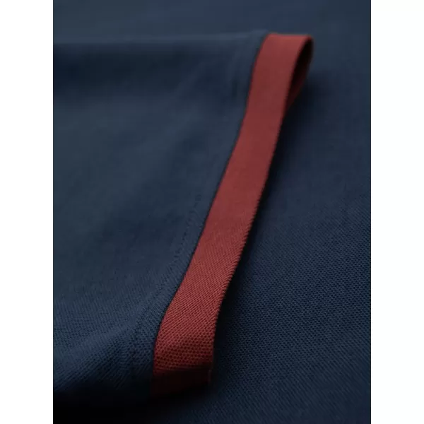  Košulja OMBRE OM-TSCT-0198 MORNARSKO PLAVA BOJA 