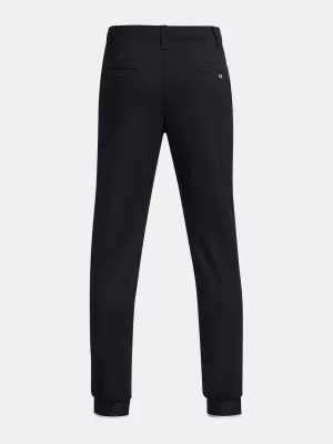 Trenirke za dječake UNDER ARMOUR BOYS GOLF JOGGER 1382825-001 CRNA
