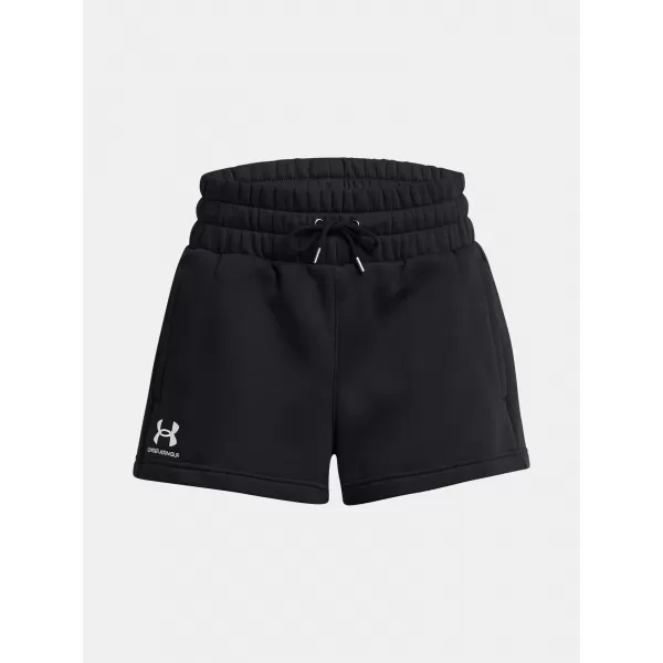  Ženske kratke hlače UNDER ARMOUR ICON FLEECE BOXER SHORTS 1382725-001 CRNA 