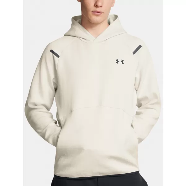  Muški sweatshirt UNDER ARMOUR UNSTOPPABLE FLC HD EU 1389350-110 BIJELA 