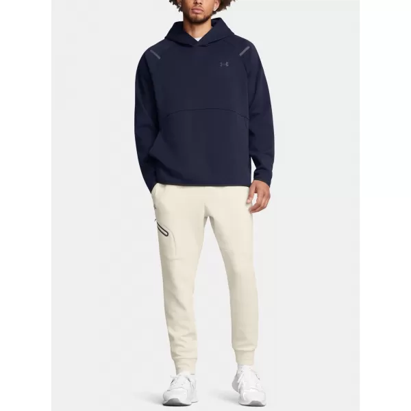 Muške trenirke UNDER ARMOUR UNSTOPPABLE FLC JGR EU 1389353-110 BIJELA 