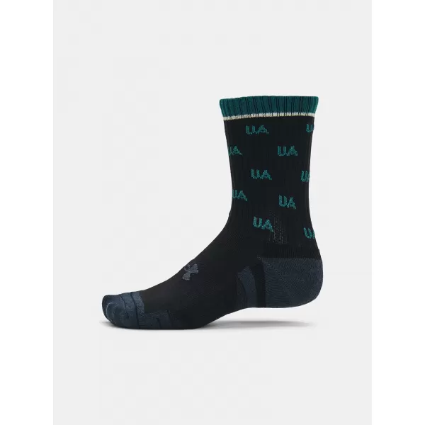  Čarape UNDER ARMOUR PERF COTTON NOV MID (2 PÁRY) 1379534-002 CRNA 
