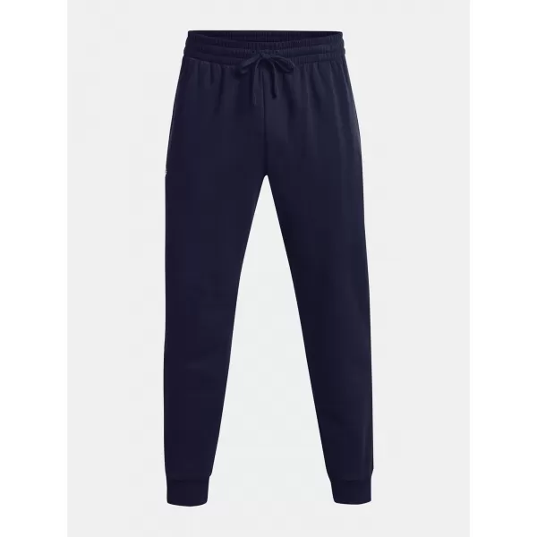  Muške trenirke UNDER ARMOUR RIVAL FLEECE JOGGERS 1379774-410 PLAVA 