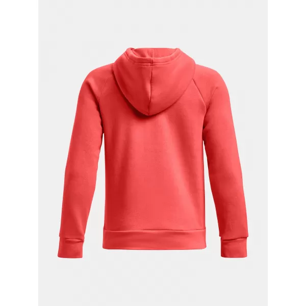  Trenirka za dječake UNDER ARMOUR RIVAL FLEECE BL HOODIE 1379791-690 CRVENA 