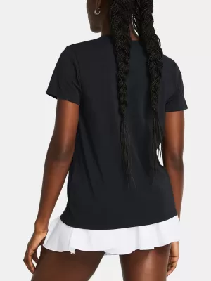Ženska majica kratkih rukava UNDER ARMOUR CAMPUS CORE SS 1383648-001 CRNA