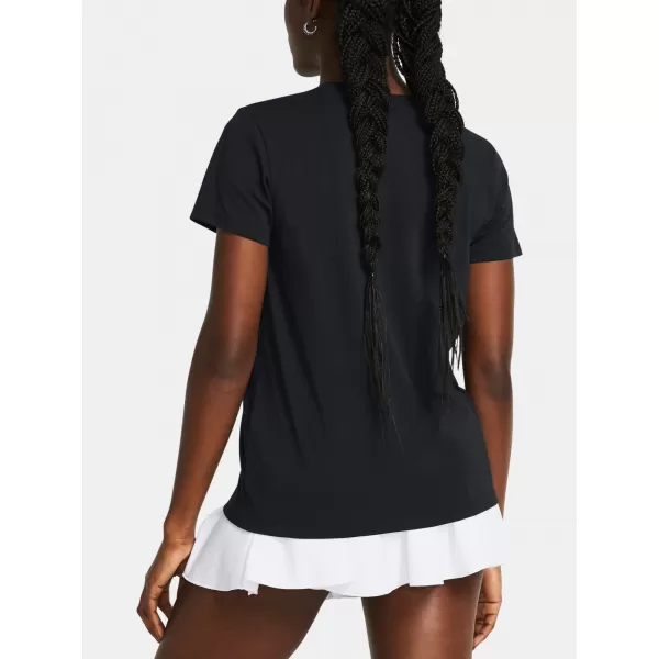  Ženska majica kratkih rukava UNDER ARMOUR CAMPUS CORE SS 1383648-001 CRNA 
