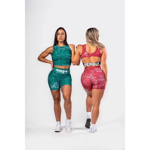  HAMMIES 615 GREEN Nebbia kratke tajice visokog struka od 5 inča 