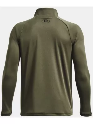 Majica za dječake UNDER ARMOUR TECH 2.0 1/2 ZIP 1363286-390 ZELENA