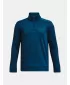 Trenirka za dječake UNDER ARMOUR ARMOUR FLEECE 1/4 ZIP 1373559-426 PLAVA