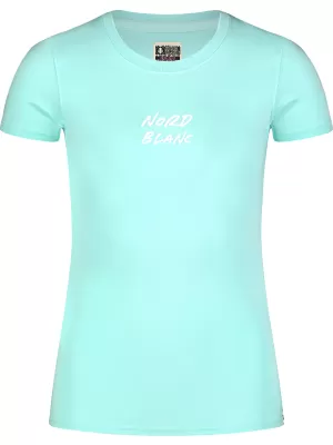Ženska majica kratkih rukava NORDBLANC FIN NBSLT8170 ZELENA