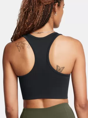 Ženski grudnjak UNDER ARMOUR VANISH SEAMLESS MID BRA 1384419-001 CRNA