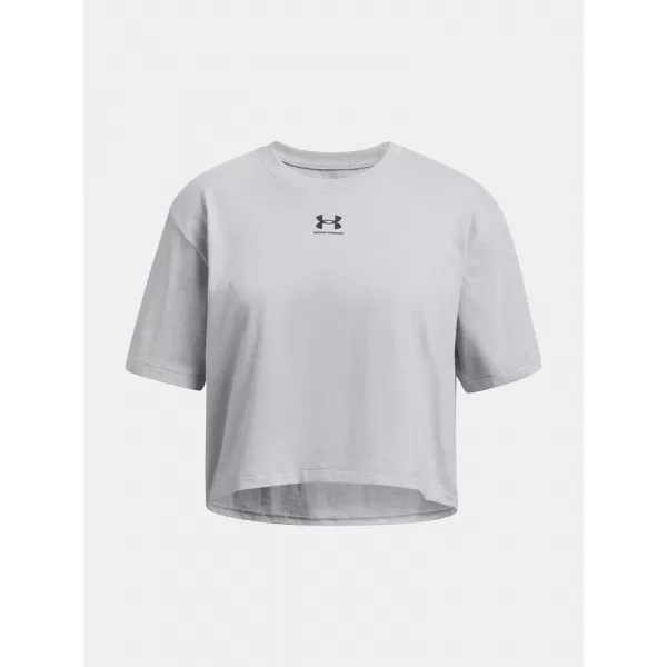  Majica za djevojčice UNDER ARMOUR RIVAL SS 1389755-011 SIVA 