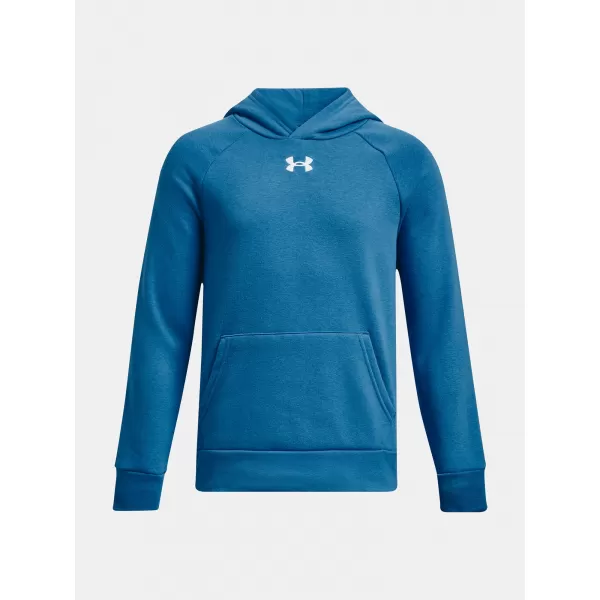  Trenirka za dječake UNDER ARMOUR RIVAL FLEECE HOODIE 1379792-466 PLAVA 