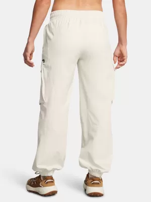 Ženske sportske hlače UNDER ARMOUR UNSTOPPABLE CARGO PANT 1386481-110 BIJELA