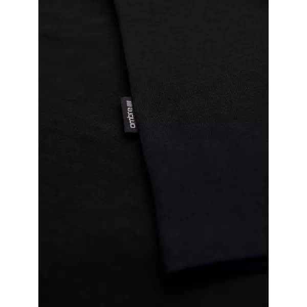  Košulja OMBRE OM-TSBS-0237 CRNI 