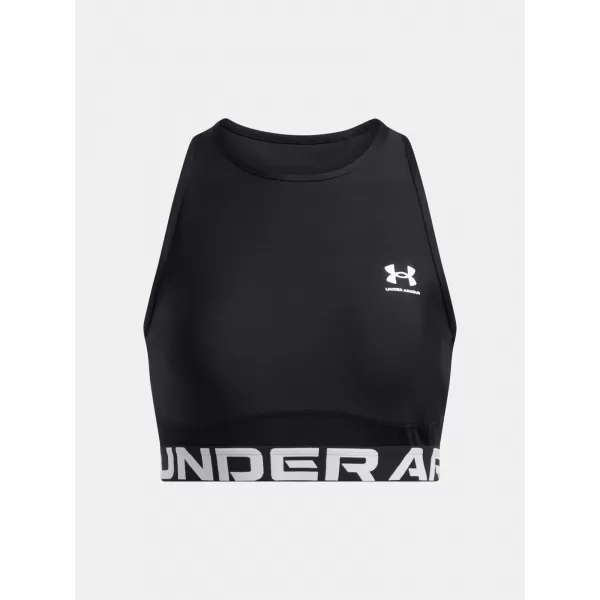  Ženska majica bez rukava UNDER ARMOUR HEATGEAR RIB TANK 1388694-001 CRNA 