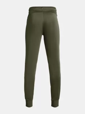 Trenirke za dječake UNDER ARMOUR ARMOUR FLEECE GRAPHIC JGR 1379786-390 ZELENA