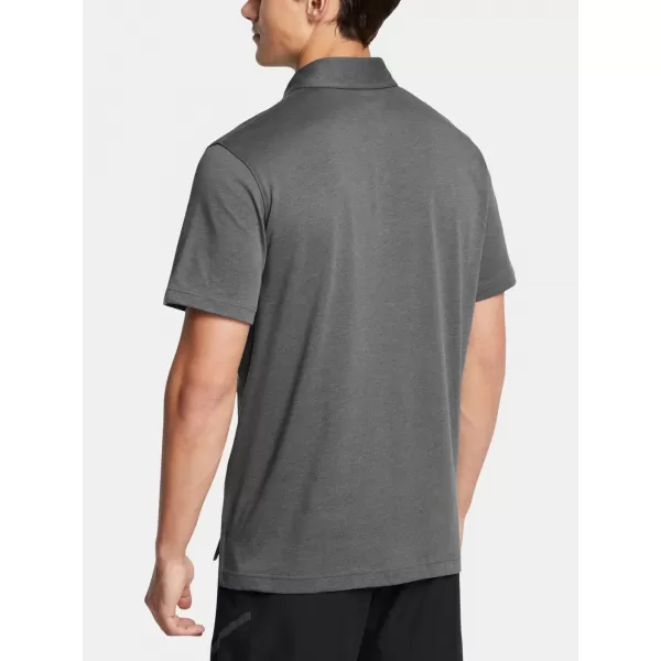  Muška majica kratkih rukava UNDER ARMOUR ICON POLO 1386608-025 SIVA 