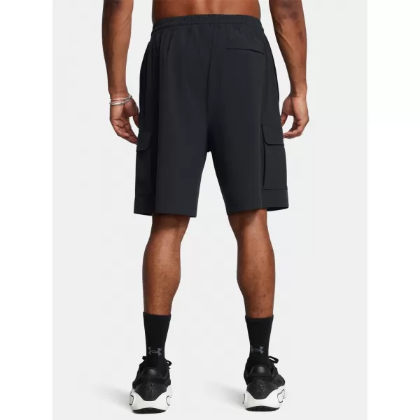  Muške kratke hlače UNDER ARMOUR VIBE WOVEN CARGO SHORT 1386560-001 CRNA 