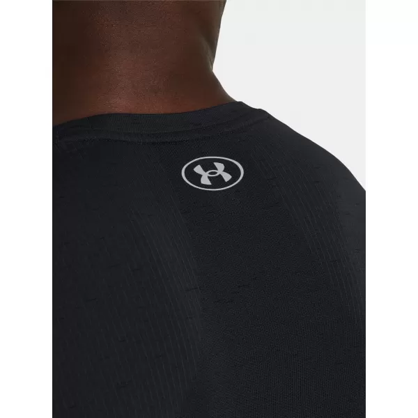  Muška majica kratkih rukava UNDER ARMOUR VANISH SEAMLESS SS 1382801-001 CRNA 