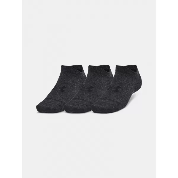  Čarape UNDER ARMOUR ESSENTIAL NO SHOW (3 PÁRY) 1382623-001 CRNA 