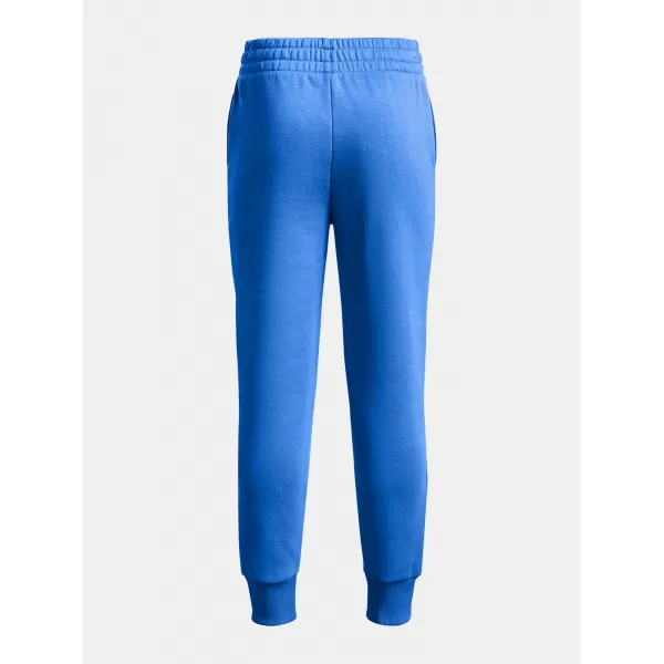  Trenirke za djevojčice UNDER ARMOUR RIVAL FLEECE JOGGERS 1379525-464 PLAVA 