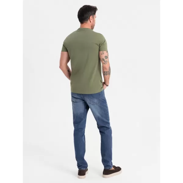  Košulja OMBRE OM-TSBS-0236 KAKI 