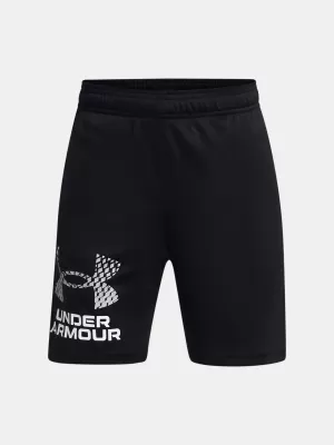 Kratke hlače za dječake UNDER ARMOUR TECH LOGO SHORTS 1383333-001 CRNA