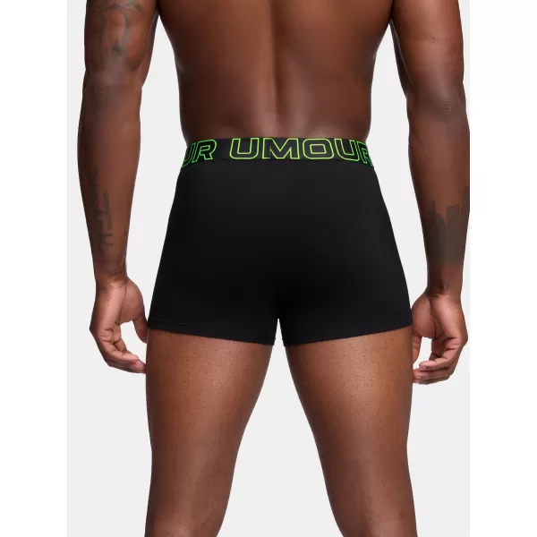  Muške bokserice UNDER ARMOUR M PERF COTTON 3IN (3KS) 1383891-004 CRNA 